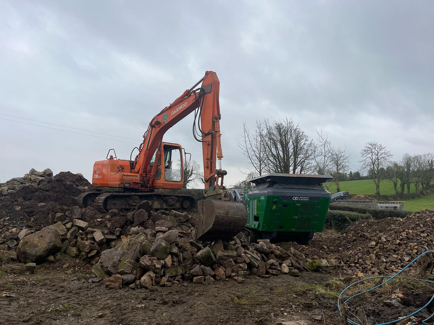 Digger hire Services